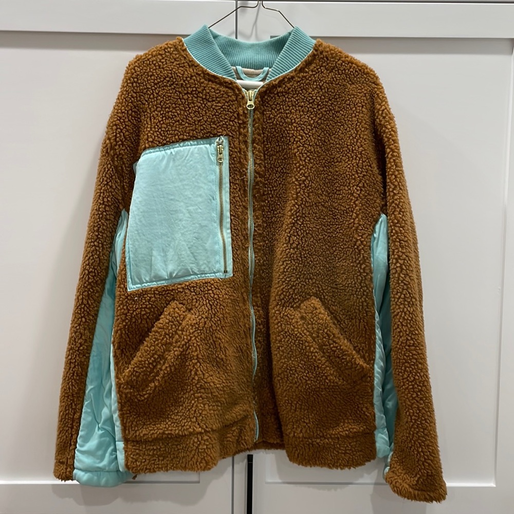 Fuzzy Free people jacket